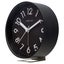NeXtime Reflect Plastic 12.5x13cm Analogue Desk Alarm Clock w Night Light Black Carousel 3