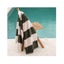 Canningvale Sorrentina Velour 160cm Summer Cotton Outdoor Beach Towel Cala Olive Carousel 3