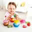 Hape Cupcakes Baking Pretend Play Cook Bake Playset Kids Toddler Activity Toy 3+ Carousel 6