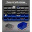 Goslash Picks Giantz 30 Bin Wall Mounted Rack Storage Organiser Carousel 3