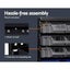 Goslash Picks Giantz 30 Bin Wall Mounted Rack Storage Organiser Carousel 6