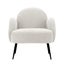 Armchair Lounge Chair Armchairs Accent Arm Chairs Sherpa Boucle White Carousel 3