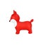 Kaper Kidz Bouncy Rider Flame The Fox Kids Children Ride On Bouncer Toy 12m+ Carousel 5
