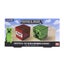 2pc Minecraft Creeper Mob & TNT Block Glass Tumblers Drinking Glasses Green Red Carousel 3