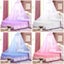 Dome Mosquito Stopping Net Bed Canopy-White Carousel 1