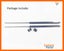 Gas Struts 765mm Fully Extended Length 20kg/strut x 1 pair Carousel 6