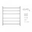 Heated Towel Rail 674Hx620Wx120D Carousel 5