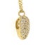 18k White Gold 0.55ctw Pave Diamond Puffed Heart Pendant Necklace Carousel 4