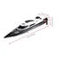 RC Speed Boat Toy, Long Distance Remote Control Boat for Pool and Lakes (Black) Carousel 5