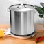 SOGA Stock Pot 50Lt Top Grade Thick Stainless Steel Stockpot 40CM 18/10 Carousel 4