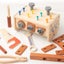 Wooden Tool Set for Kids, Wooden Tool Box for Kids, Educational Building Toys Carousel 5
