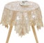 Round Table Tablecloth Embroidery Table Cover Lace Tablecloth Carousel 1