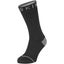 SealSkinz Briston Waterproof All Weather Mid Length Sock with Hydrostop Carousel 1