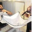 Man Bathroom Apron Waterproof Beard Hair Shave Floral Cloth Protector 130x82cm Carousel 1