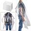 50pcs Hair Cutting Disposable Capes for Barber and Beauty Hair Dye Perming Carousel 1