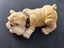 Animal figurines x 12 and a daffodil Carousel 6