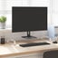 Monitor Stand White 80x35x8 Cm Tempered Glass and Metal Tiaxxo Carousel 1