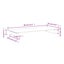Monitor Stand White 80x35x8 Cm Tempered Glass and Metal Tiaxxo Carousel 2