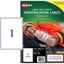 Avery Heavy Duty ID Label J4776 White Inkjet 199.6x289.1mm 1up 10 Sheets Carousel 2