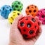 Super Bouncy Moon Shaped Crater Textured Porous Kids Anti Stress Ball Toy Carousel 5