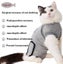 Cat Recovery Suit, Cat Recovery Suit for Abdominal Wounds and Skin Diseases - XS Carousel 4