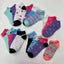 Women's - Girl's Ankle Socks Randomly Pattern - 36 PAIRS Carousel 6