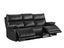 Manual Full Leather 3 Seater Recliner Sofa Carousel 3