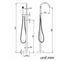 Freestanding Bath Mixer Tap Carousel 13