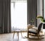 460CM X205CM Thick & Heavy Linen Effect Blockout Thermal Ready to Hang Curtains Carousel 6