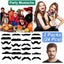 Brand New 2Pack Party Costumes Dress Mustache Beards *Clearance* Carousel 3
