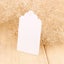 100x Blank Kraft Paper Hang Tags Wedding Party Favour Label Price Gift Cards Carousel 1