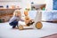 Kinderfeets Cargo Walker- White Carousel 3