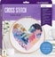 Hinkler Craft Maker Cross-stitch Kit: Pastel Heart Carousel 1