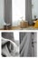 300CM X 205CM Light Grey Linen Effect Thermal Ready To Hang Curtains Carousel 3