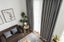 300CM X 205CM Light Grey Linen Effect Thermal Ready To Hang Curtains Carousel 5