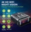 4K Night Vision Goggles Binoculars Infrared Thermal Binoculars w/ LCD Screen Carousel 6