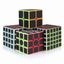 Magic Cube Set Of Carbon Fiber Sticker Speed Puzzle Carousel 1