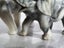 Vintage Stone Carved Elephant Figurines - signed to feet Carousel 11