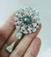 Tahiti black pearl pendant/brooch Carousel 1