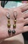 Hook earrings made of 925 sterling silver. Freshwater pearls Author's work New Carousel 1