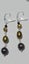 Hook earrings made of 925 sterling silver. Freshwater pearls Author's work New Carousel 6