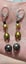 Hook earrings made of 925 sterling silver. Freshwater pearls Author's work New Carousel 8