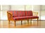 Carl Malmsten three seater sofa Sweden 1960s Carousel 2