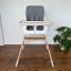 Moose Baby: Ted High Chair - Grey Carousel 2