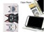 Oppo Reno case 3 card leather wallet case printed ID Carousel 1