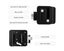 RV Entry Door Lock Latch Deadbolt Camper Trailer Carousel 9
