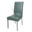 Dining Chair Covers PU Leather Waterproof Oilproof Stretch Dining Chair-Green Carousel 1