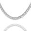 Men's 4MM Premium Iced Out Tennis Chain in Polished Silver Carousel 1