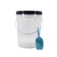 INNOSTORE 20L FOOD STORAGE PAIL & SCREW LID + 1-CUP SCOOP Carousel 4