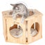 Cat Bed Oak Wood Cat House Cat Climbing Carousel 4